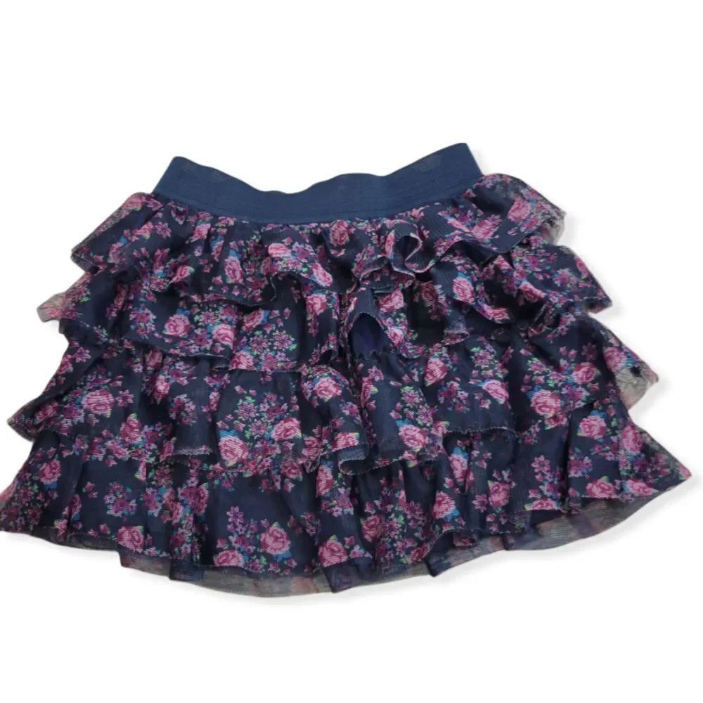 Children's Place floral skirt M7/8
